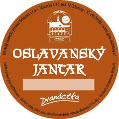 pivo Oslavanský Jantar 12°