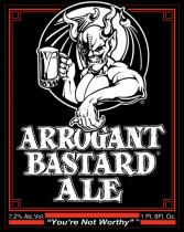 pivo Arrogant Bastard Ale