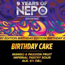 pivo Birthday Cake - 9 Years of NEPO 21°