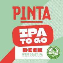 pivo IPA To Go: Deck - West Coast IPA