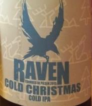 pivo Raven Cold Christmas - Cold IPA
