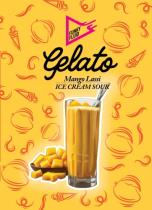 pivo Gelato: Coconut, Mango & Lychee Pudding