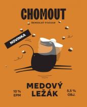 pivo Chomout Medový ležák 13°
