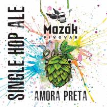 pivo Mazák Single Hop Ale Amora Preta 13°