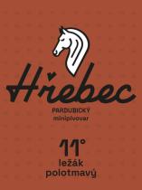 pivo Hřebec 11°polotmavý ležák