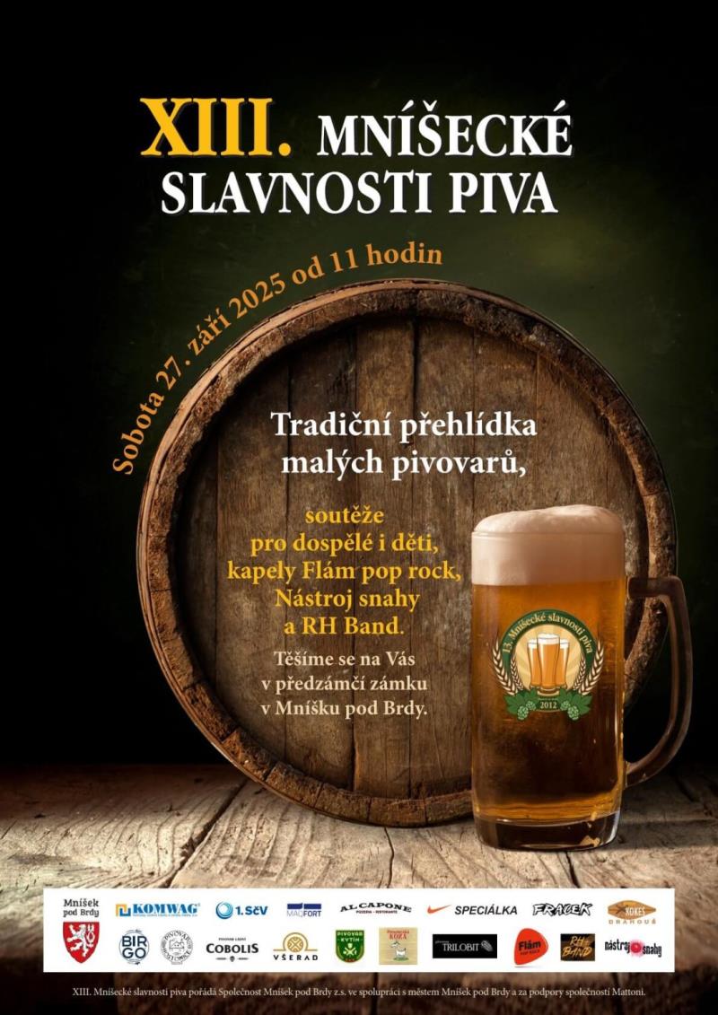 13. MNÍŠECKÉ SLAVNOSTI PIVA  - upoutávka