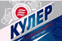 pivo Baltika Cooler - Světlý ležák