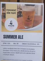 pivo Poupětův Summer ALE 10°