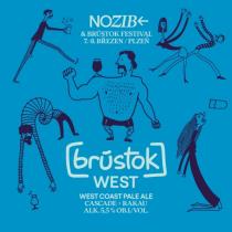 pivo BRŪSTOK WEST West Coast Pale Ale Cascade + Rakau