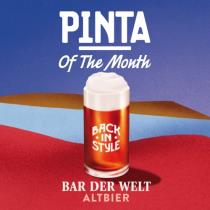 pivo PINTA Bar Der Welt - Altbier