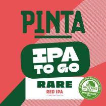 pivo IPA To GO: Rare - Red IPA