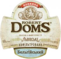 pivo Robert Doms Belgian Style - pšeničné