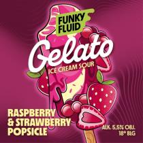 pivo Gelato: Raspberry Strawberry Popsicle 18°