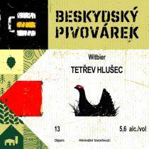 pivo Tetřev Hlušec - Witbier 13°