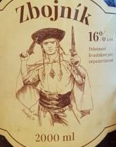 pivo Zbojník - Polotmavé silné 16°