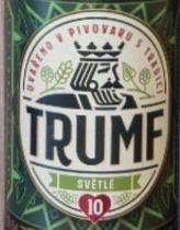 pivo Trumf Světlé výčepní 10°
