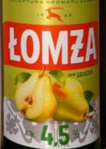 pivo Łomża Gruszka - světlý ležák