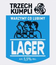 pivo Lager Trzech Kumpli