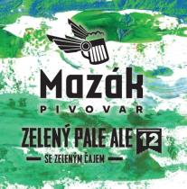 pivo Mazák Zelený Pale Ale se Zeleným čajem 12°