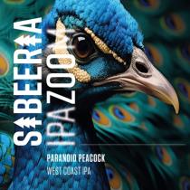 pivo Sibeeria Paranoid Peacock - West Coast IPA 13°