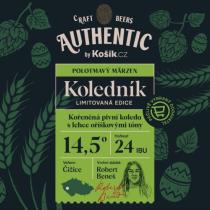 pivo Authentic Koledník - Märzen 14,5°