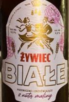 pivo Żywiec Białe z Nutą Maliny