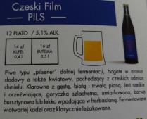 pivo Czeski Film - Světlý ležák 12°