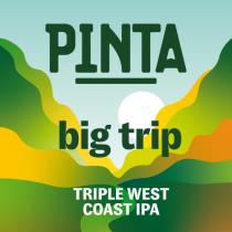 pivo PINTA Big Trip - Triple West Coast IPA