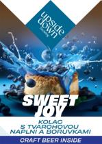 pivo Sweet Joy: Borůvkový Koláč S Tvarohovou Náplní 