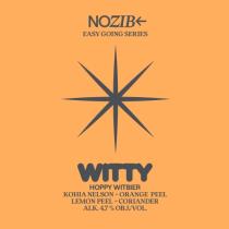 pivo WITTY Hoppy Witbier Kohia Nelson + Lemon Peel +