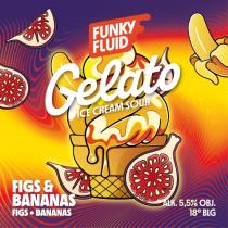 pivo Gelato: Figs & Bananas - Sour 18°