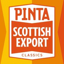pivo PINTA Scottish Export