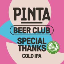 pivo Beer Club: Special Thanks - Cold IPA