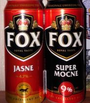 pivo Fox Jasne - Světlý ležák 