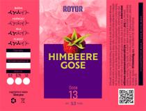 pivo Himbeere Gose 13°
