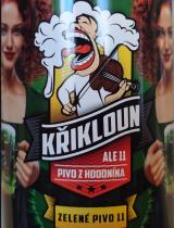 pivo Křikloun Zelený ALE 11°
