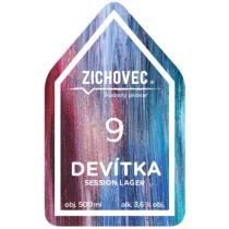 pivo Devítka - Session Lager 9°