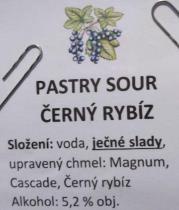 pivo Sour černý Rybíz