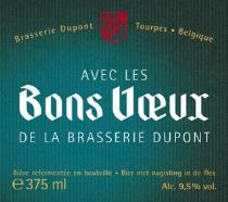 pivo Avec Les Bons Vœux de la Brasserie Dupont