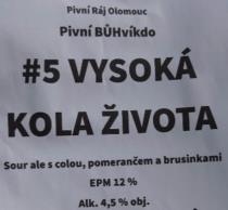 pivo #5 Vysoká Kola Života - Sour Ale 12°