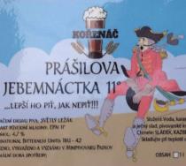 pivo Prášilova Jebemnáctka 11°
