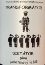 pivo Diktátor polotmavý ležák 11°