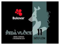 pivo ŠEDÁ VLCICE - Svetlý ležák 11°