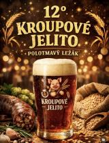 pivo Kroupové Jelito 12°