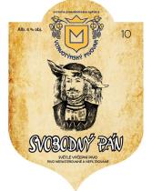 pivo Svobodný pán - Svetlé výcepní 10°