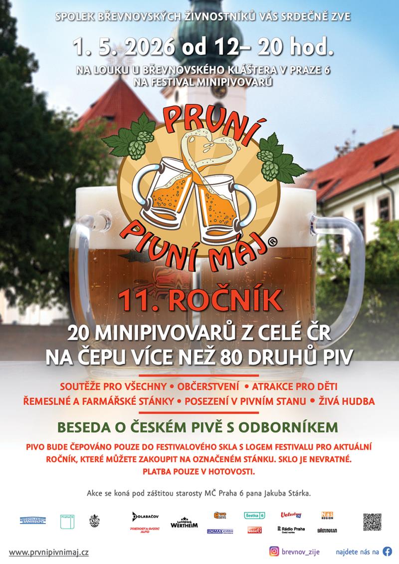 Festival minipivovaru 11.První Pivní Máj - upoutávka