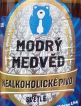 pivo Modrý Medved - Nealko Ležák