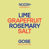 pivo GOSETERIA #4 Lime + Grapefruit + Rosemary + Salt G
