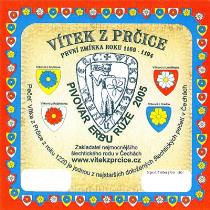 pivo Vítek z Prčice 13% vídeňské červené