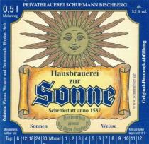 pivo Sonnen Weisse - Pšenicné